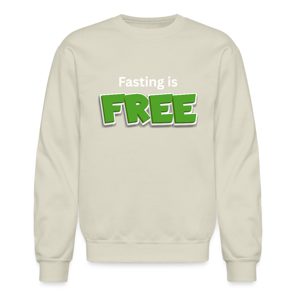 Fasting is Free Sweatshirt - Sand