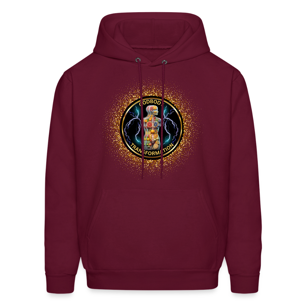Godbody Transformation Hoodie - burgundy