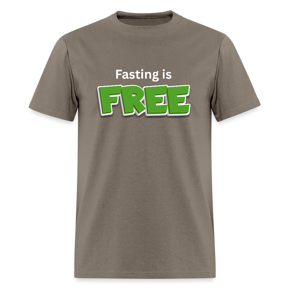 Fasting is Free T-Shirt - safari